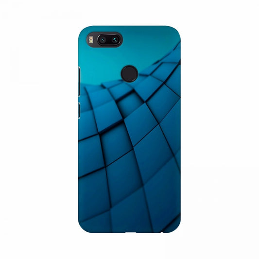 Clasymist Blue Color Box Pattern Mobile case cover