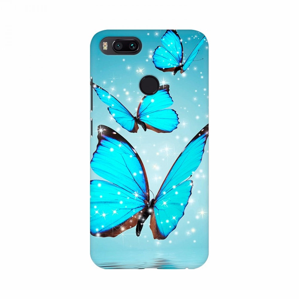 Clasymist Butterfly and Star blinking Mobile Case Cover