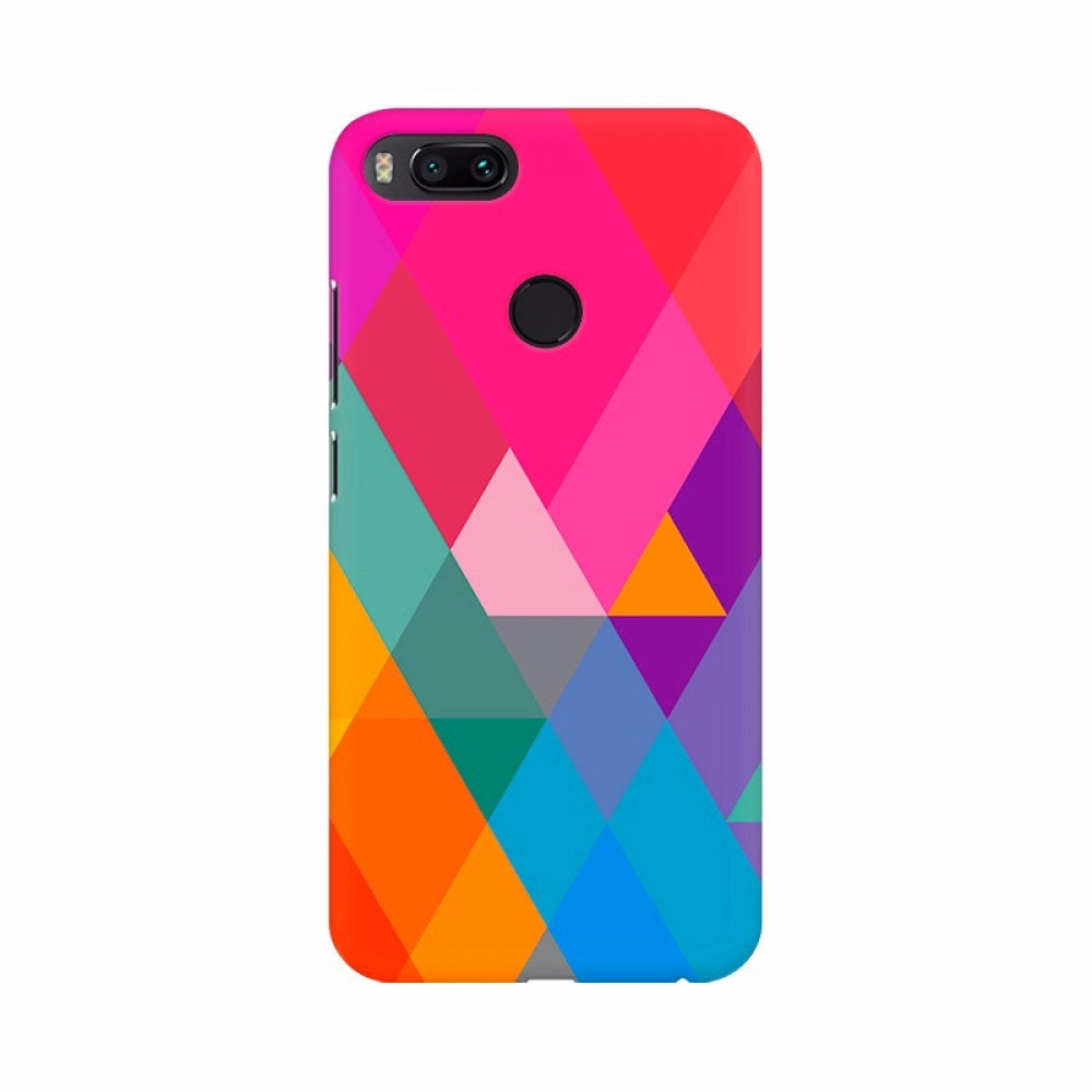 Clasymist Abstract Colourful Trigangle Designs Mobile Case Cover