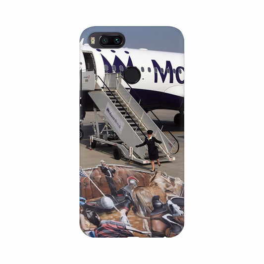 Clasymist Aeroplane Landing Mobile Case Cover