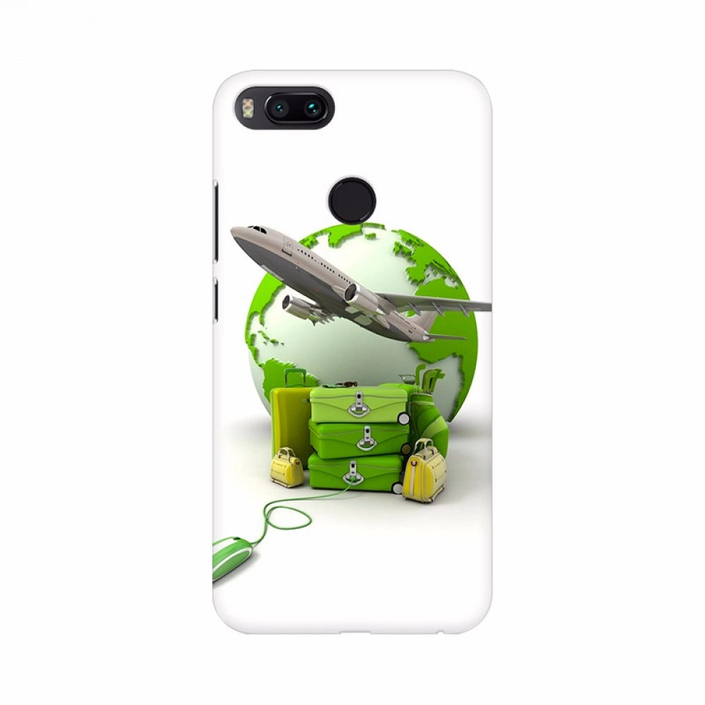 Clasymist Aeroplane Escape Green World Mobile Case Cover