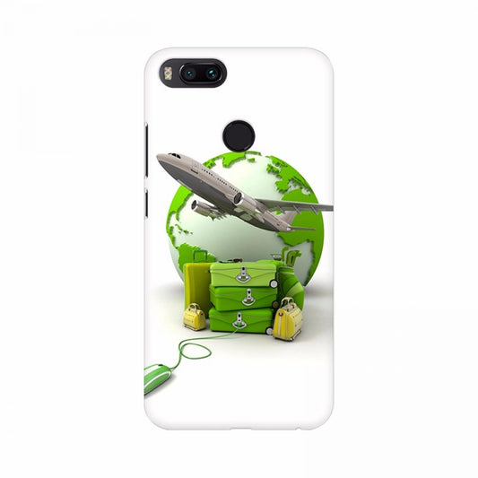 Clasymist Aeroplane Escape Green World Mobile Case Cover