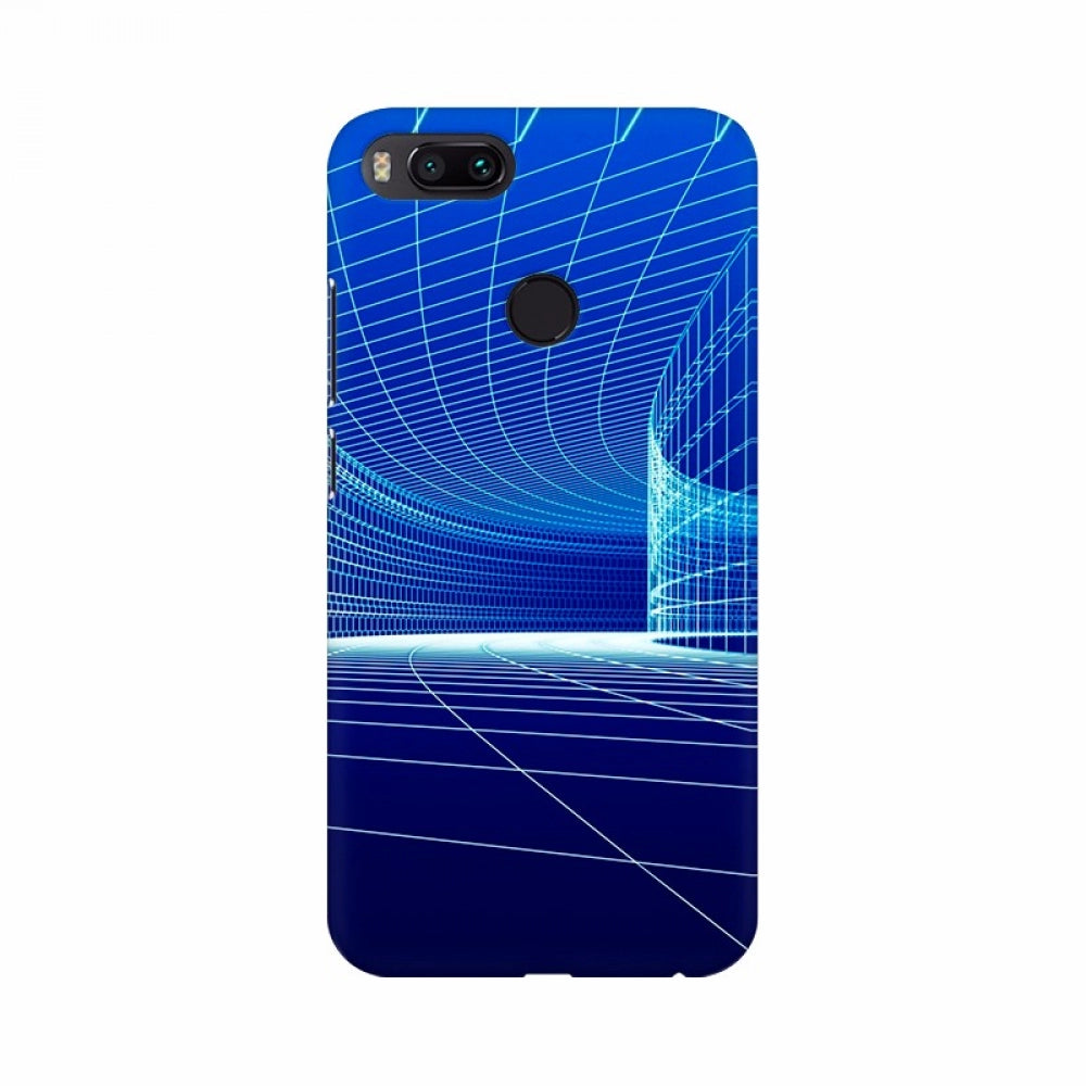 Clasymist Blue Building Architecture Mobile Case Cover