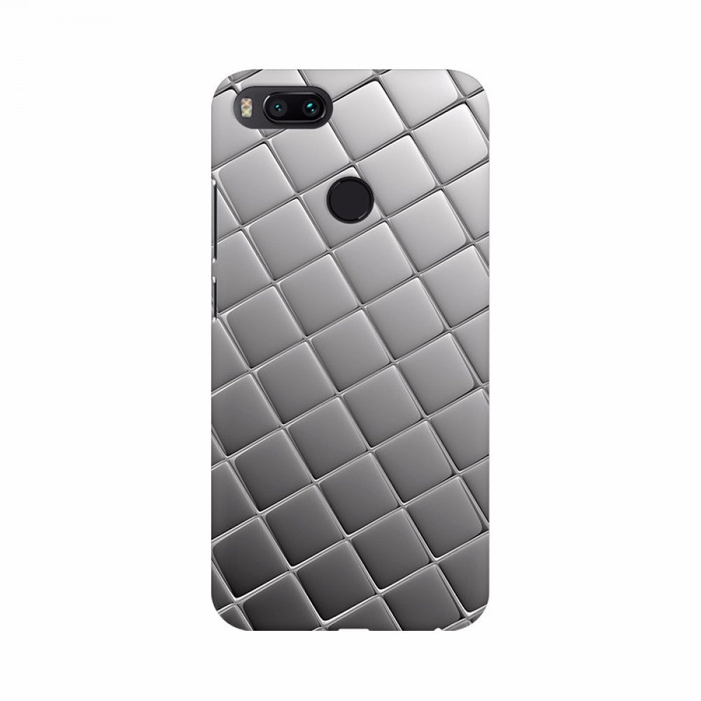 Clasymist 3D Gray color chocolate Cubes Mobile Case Cover