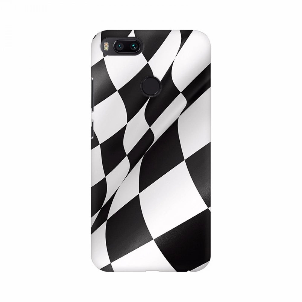 Clasymist Chessboard Flag Mobile Case Cover