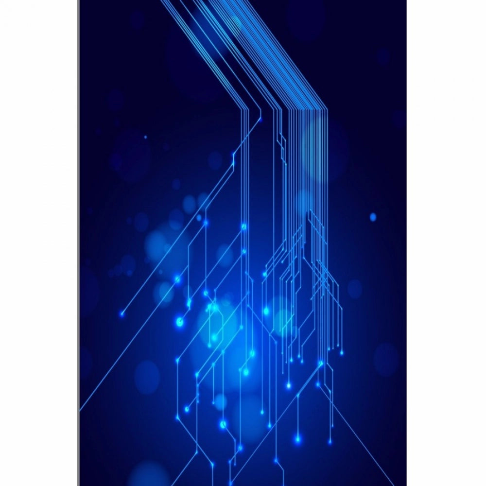 Clasymist Blue color Circuit Mobile Case Cover