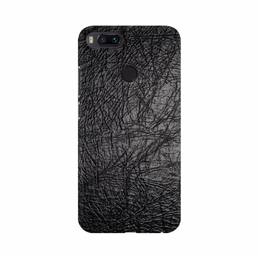 Clasymist Black Leather Design Mobile Case Cover