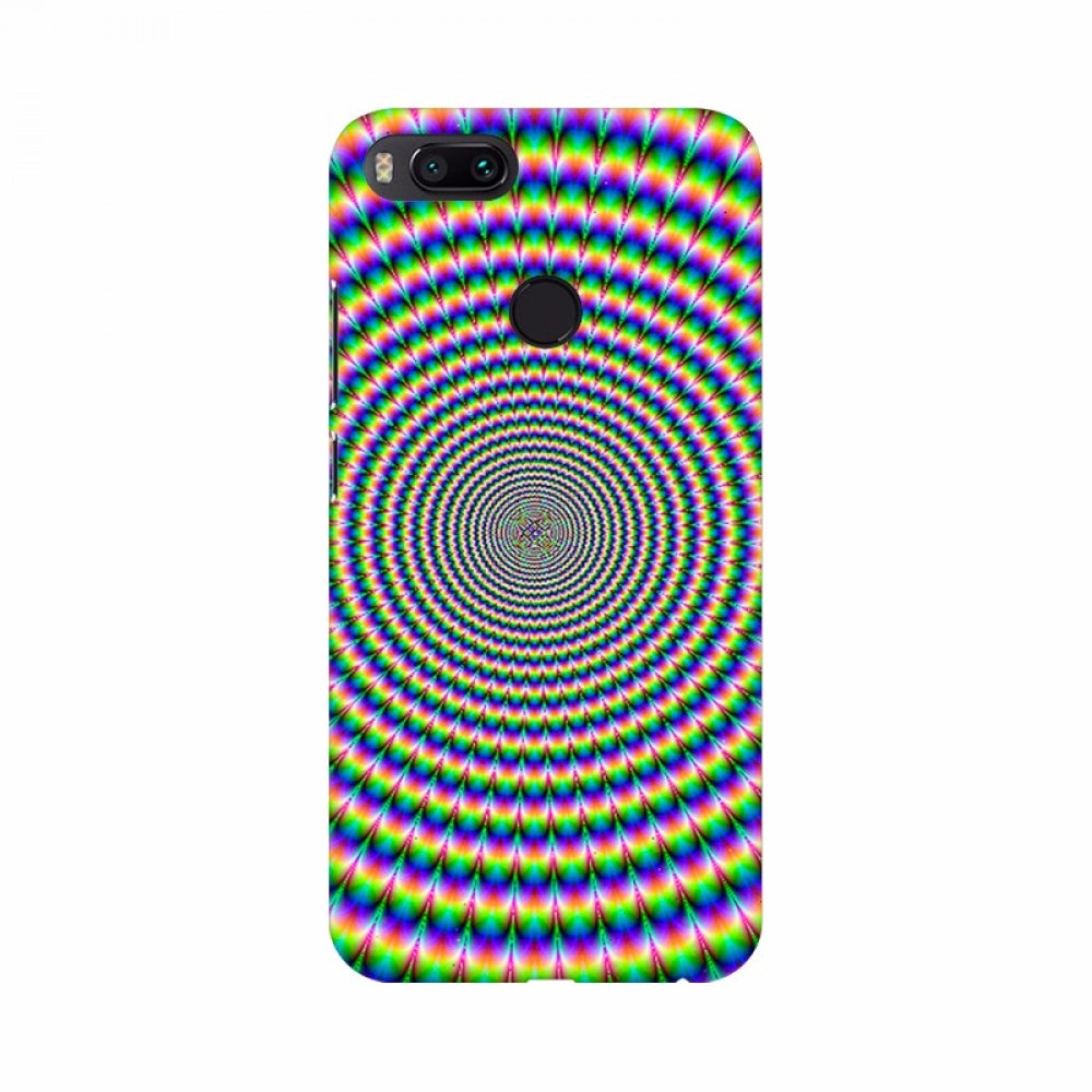 Clasymist Colorful Round illutions Mobile Case Cover