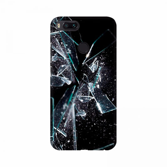 Clasymist Broken White Glass piece Mobile Case Cover