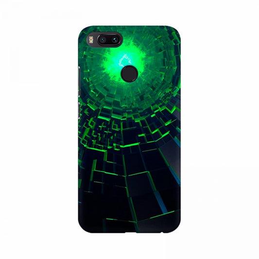 Clasymist 3D Green Color Mobile Case Cover