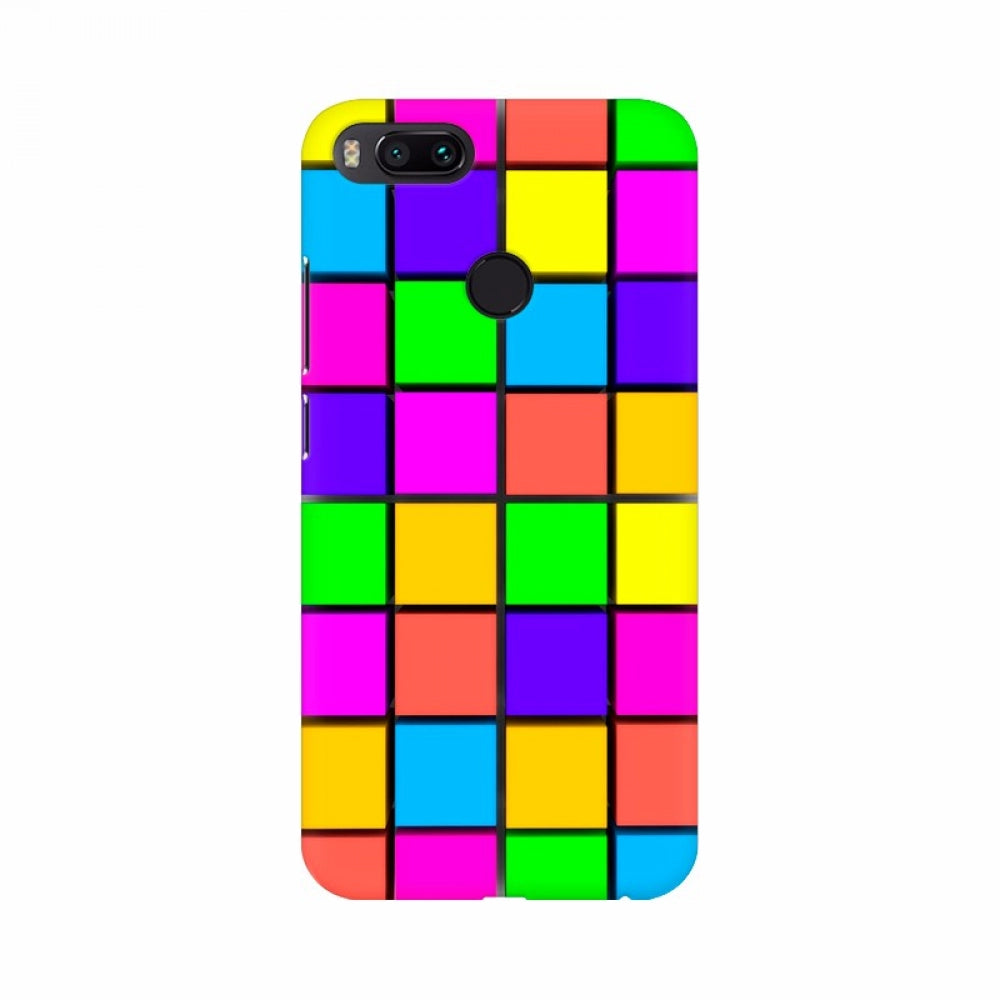 Clasymist Colorful 3D Cubes Mobile Case Cover