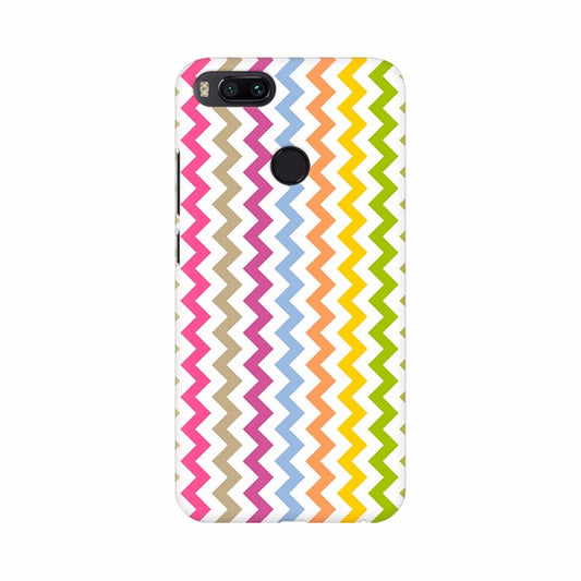 Clasymist Zig Zag Color Lines Pattern Mobile Case Cover