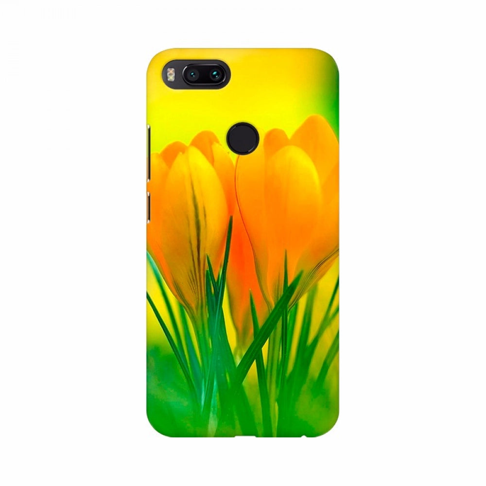 Clasymist Yellow Crocus Flowers Wallpapers Mobile Case Cover