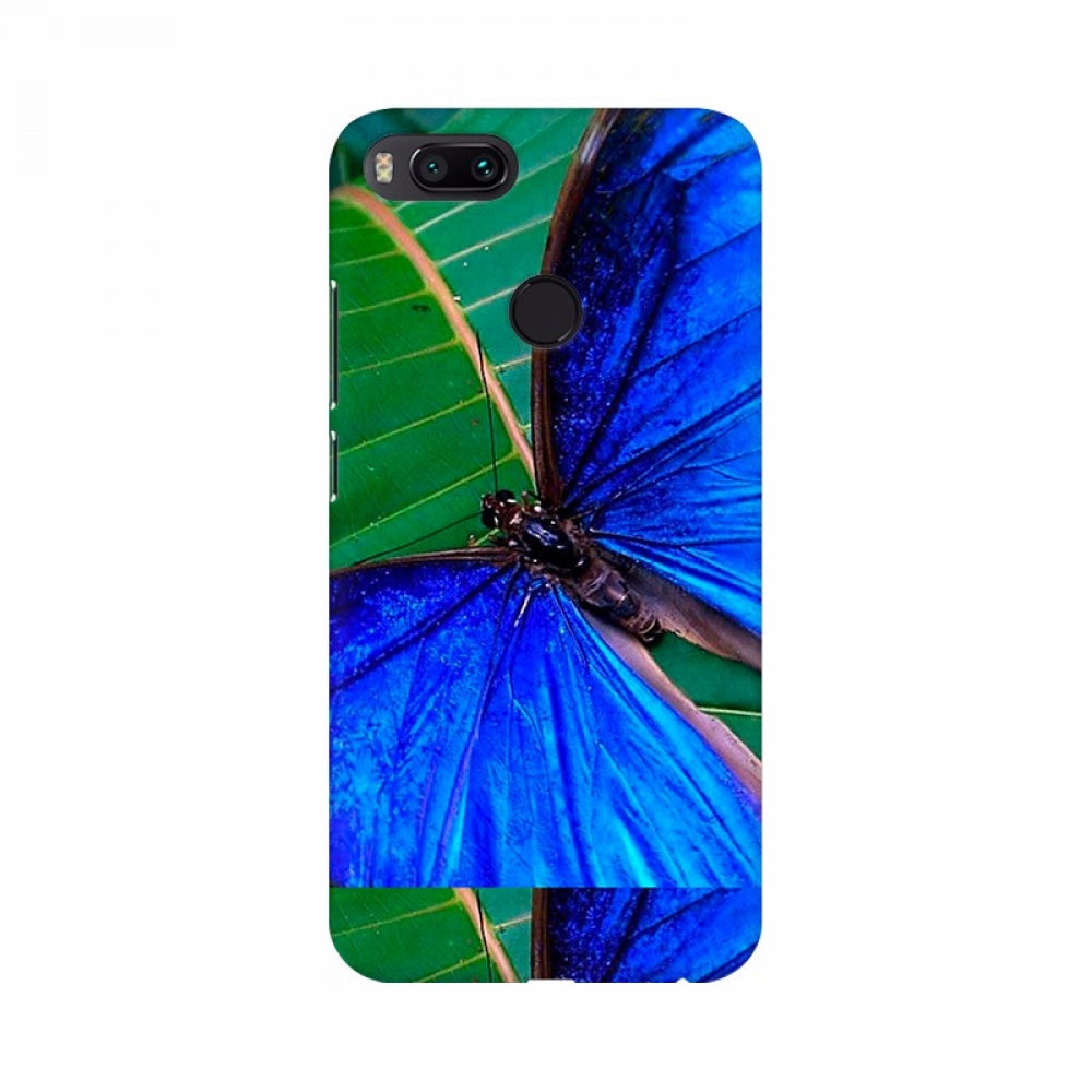 Clasymist Beautiful Blue Color Butterfly Mobile Case Cover