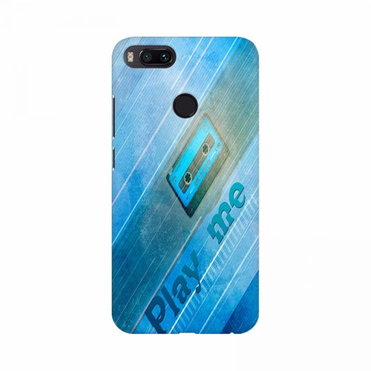 Clasymist Abstract Blue color cassette Mobile Case Cover