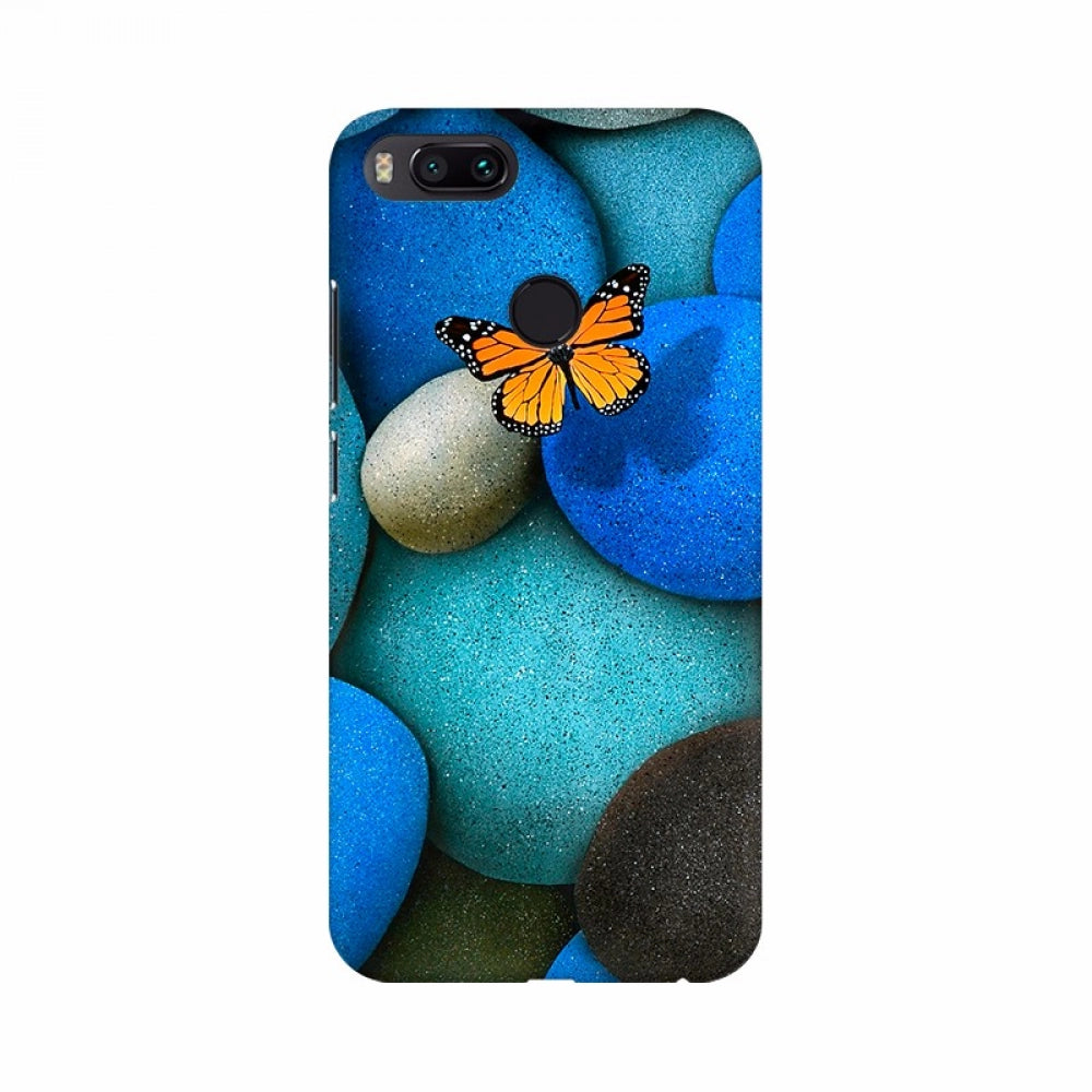 Clasymist Colorful Stones and butterfly Mobile Case Cover