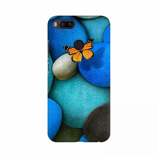 Clasymist Colorful Stones and butterfly Mobile Case Cover