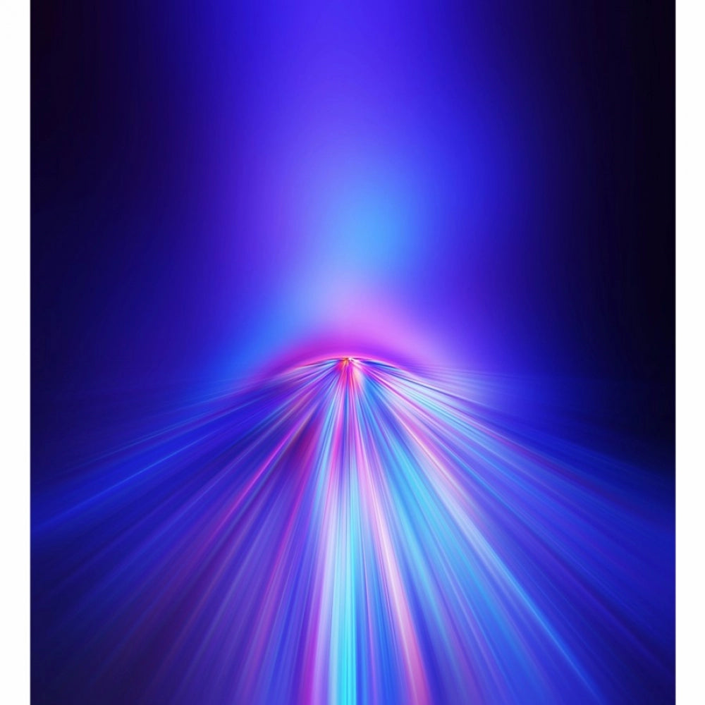 Clasymist Blue Lighting Rays Mobile Case Cover