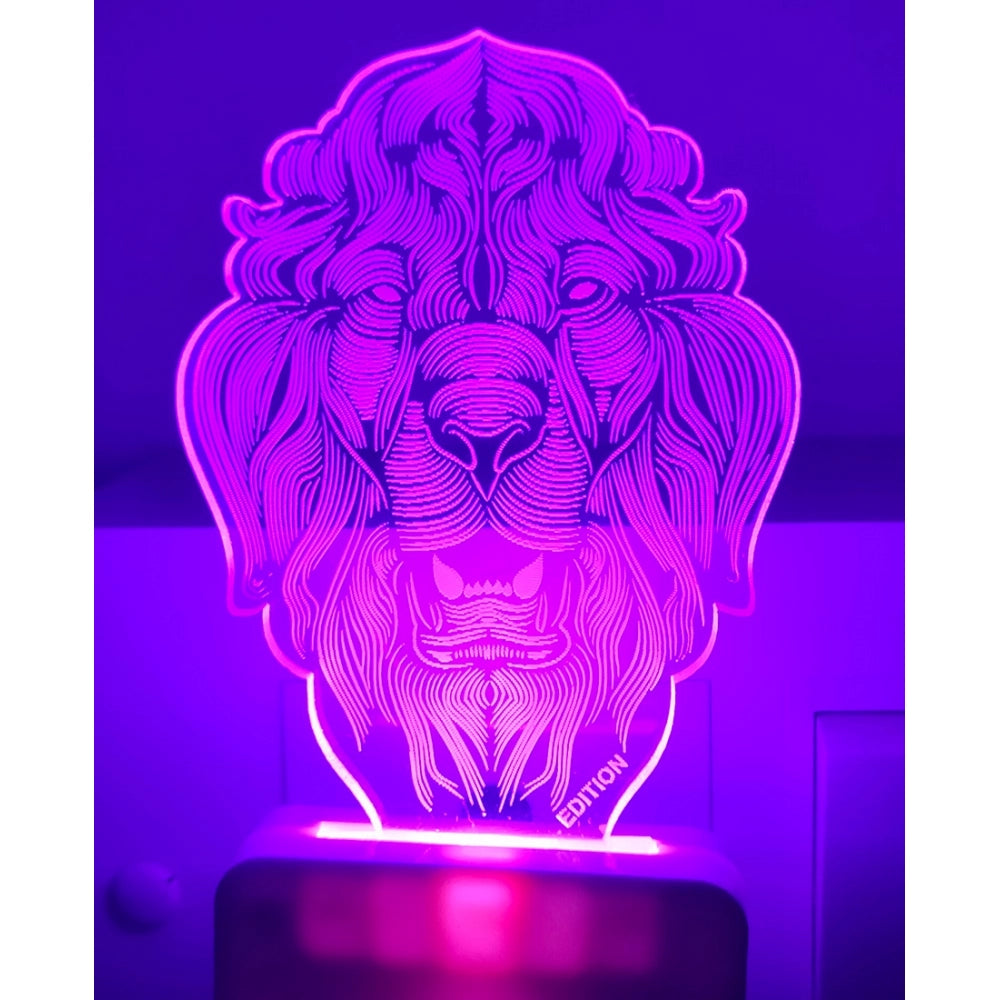 Clasymist Big Lion AC Adapter Night Lamp