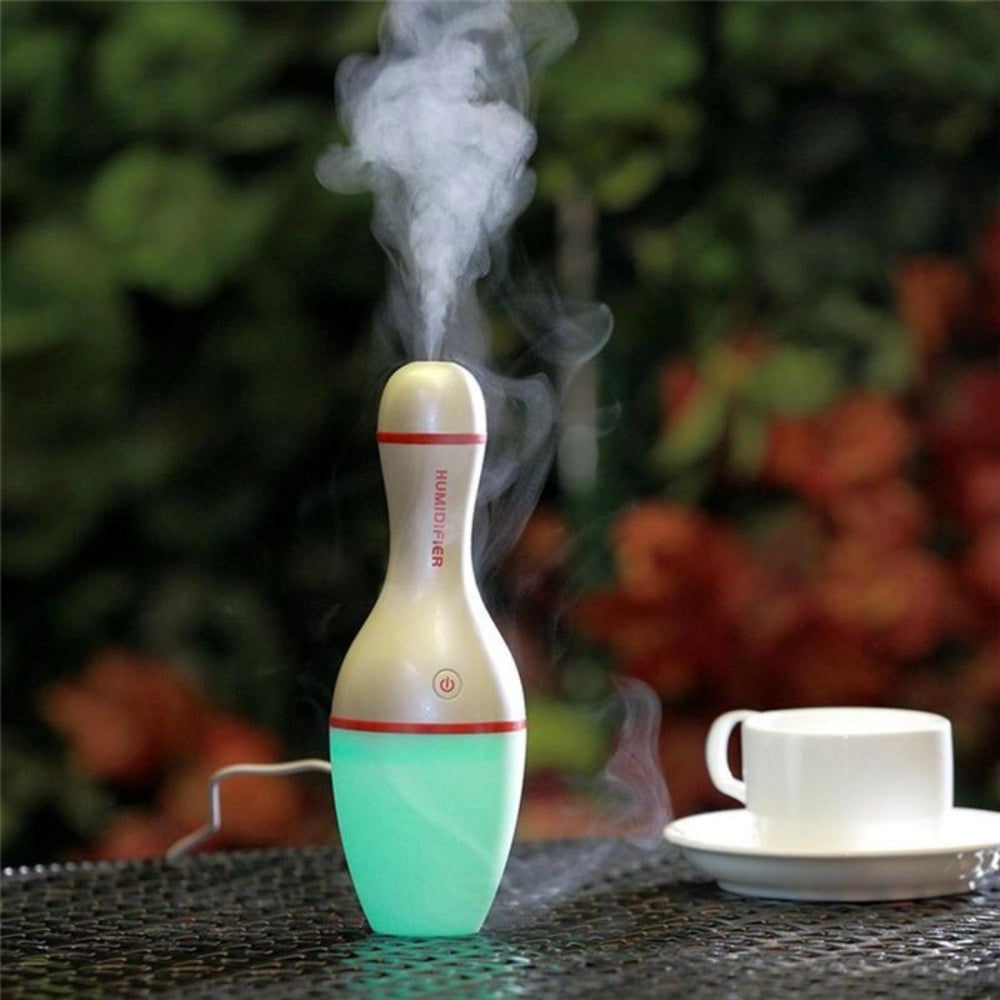 Clasymist Air Humidifier Usb 5V Bowling Bottle Led Lamp