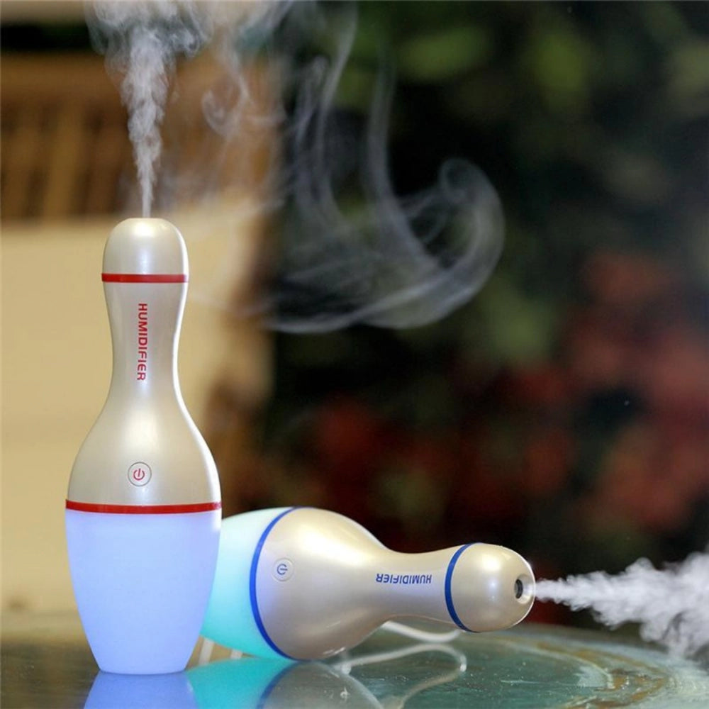 Clasymist Air Humidifier Usb 5V Bowling Bottle Led Lamp