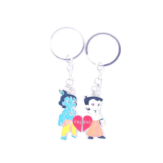 Clasymist Chota Beema Friend Couple Key Chain (Color: Assorted)