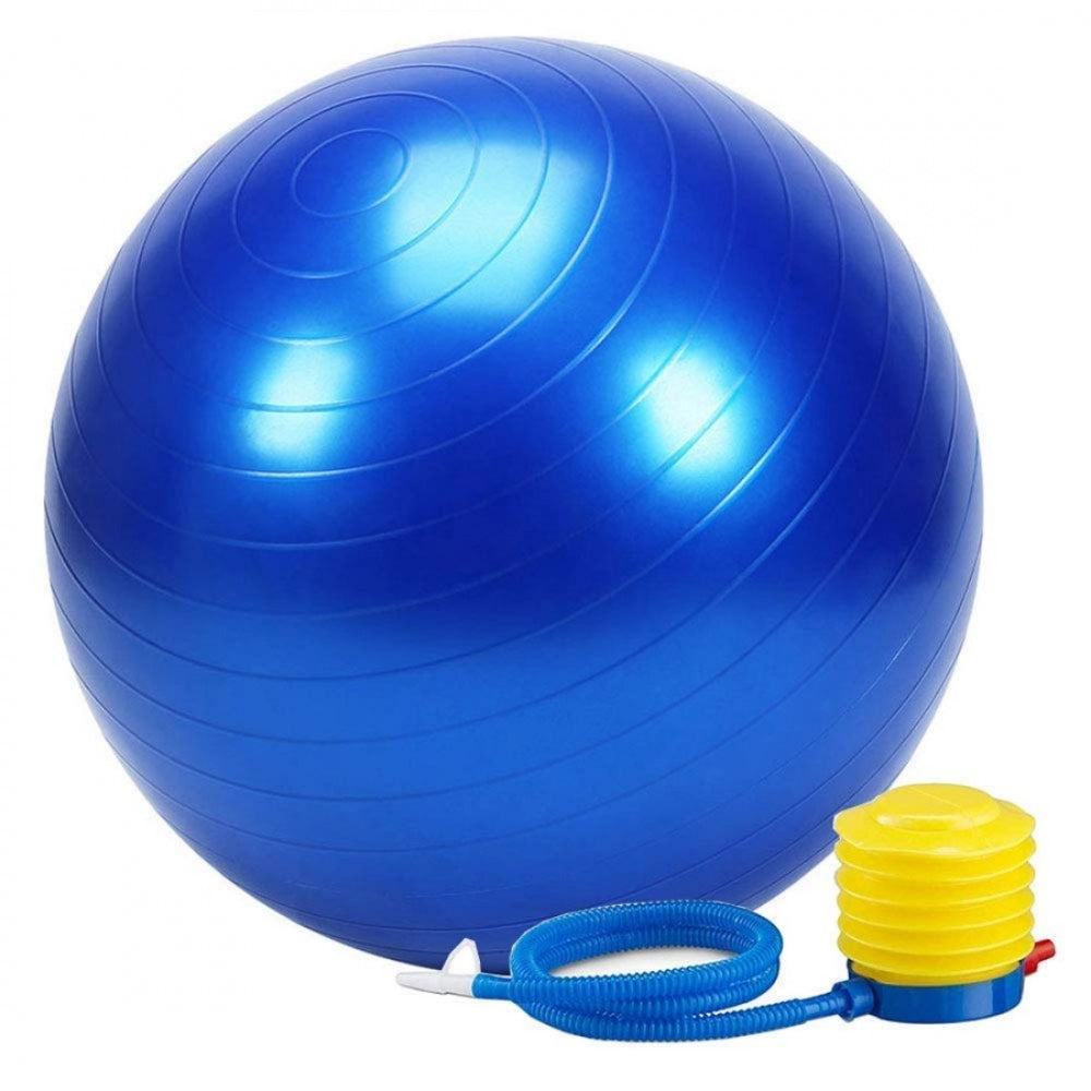 Clasymist Burst Exercise Gym Ball 75cm with Pump (Color: Assorted)