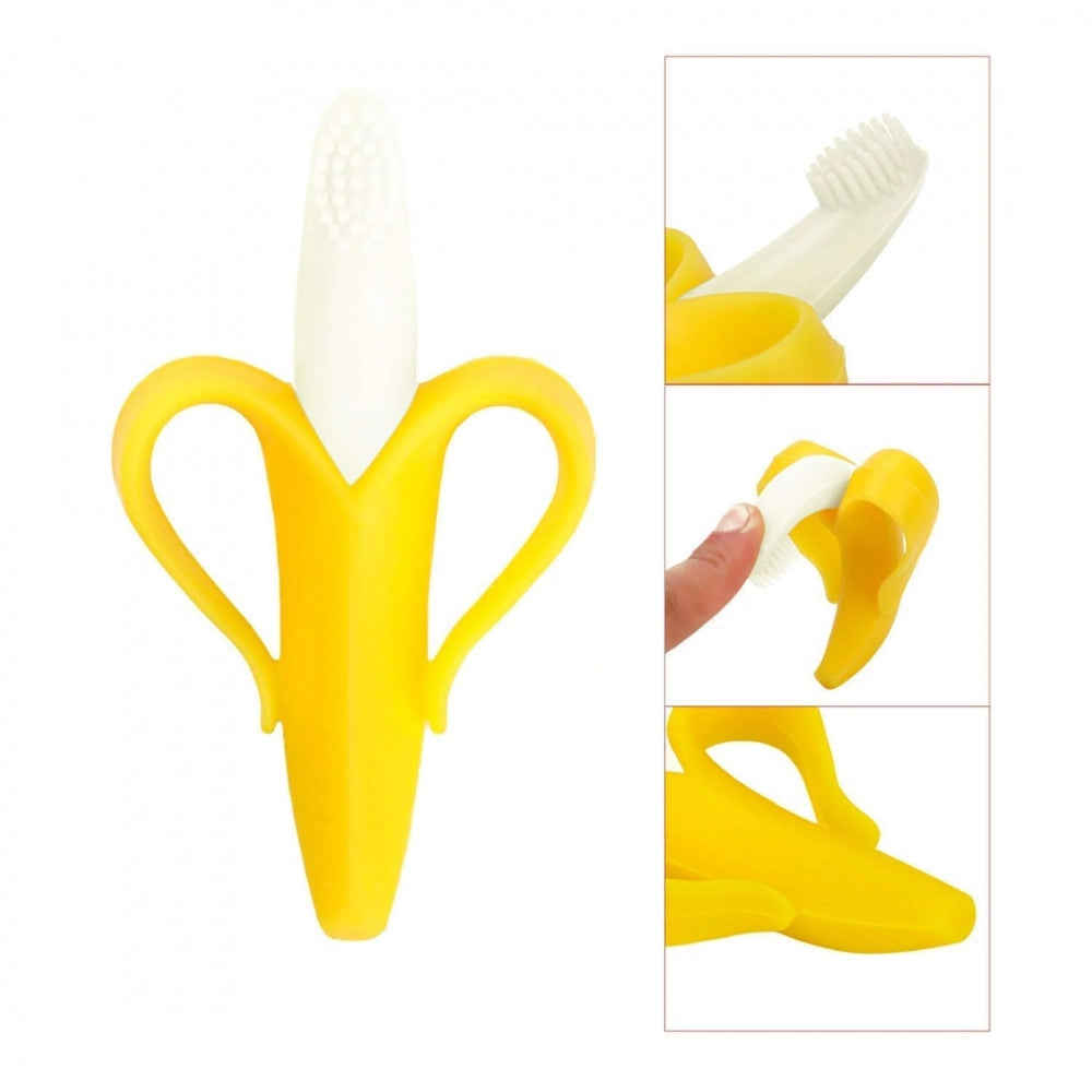 Clasymist Banana Shaped Baby Traning toothbrush (Assorted)