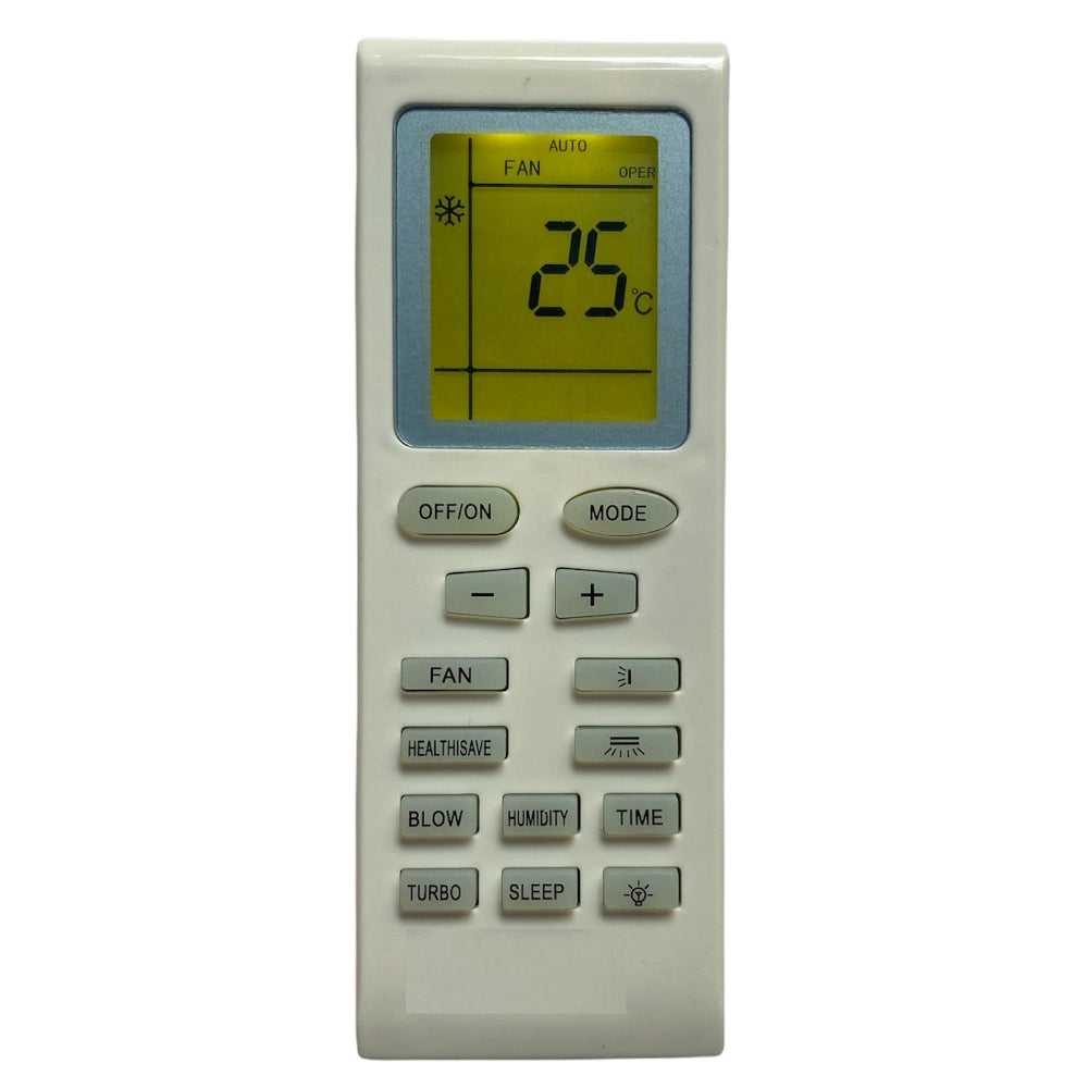 Clasymist AC Remote No. 18 (with Backlight), Compatible for Voltas AC Remote Control (Exactly Same Remote will Only Work)