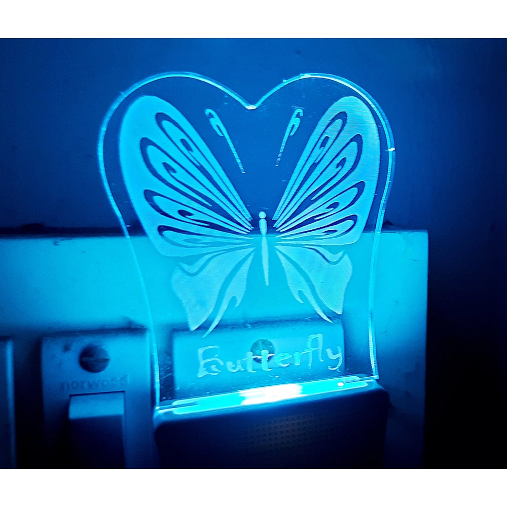 Clasymist Classic Butterfly AC Adapter Night Lamp