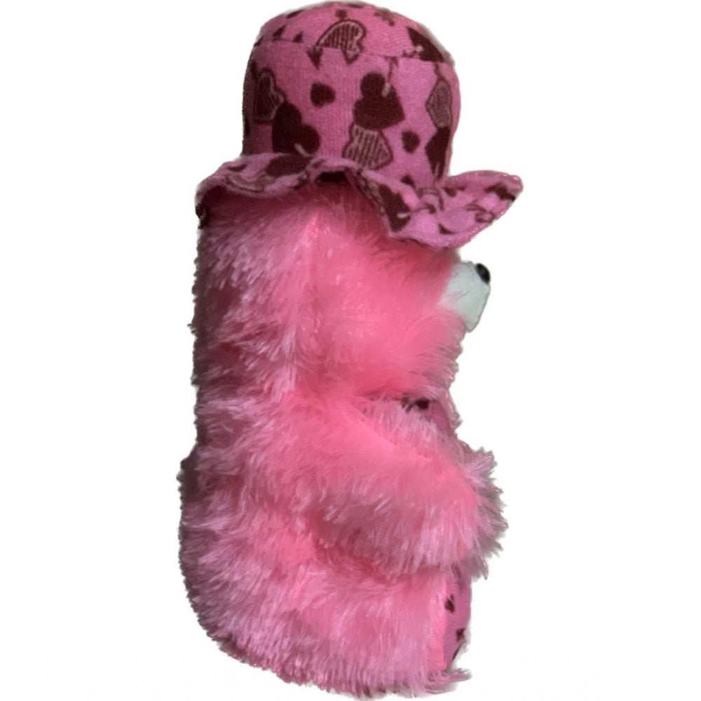 Clasymist Cap Teddy bear (Pink)