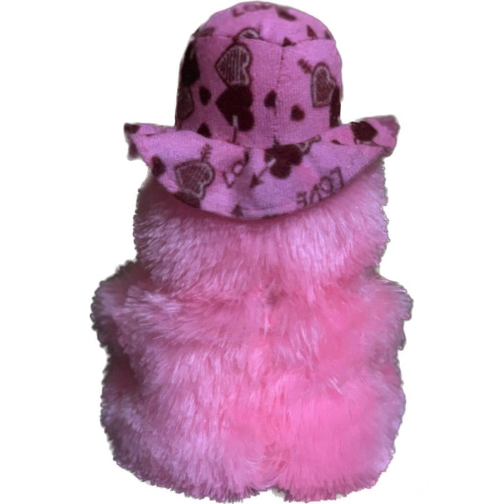 Clasymist Cap Teddy bear (Pink)