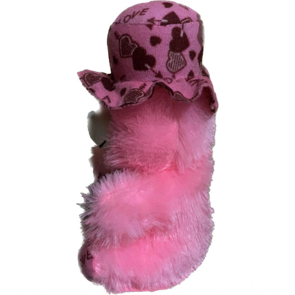 Clasymist Cap Teddy bear (Pink)