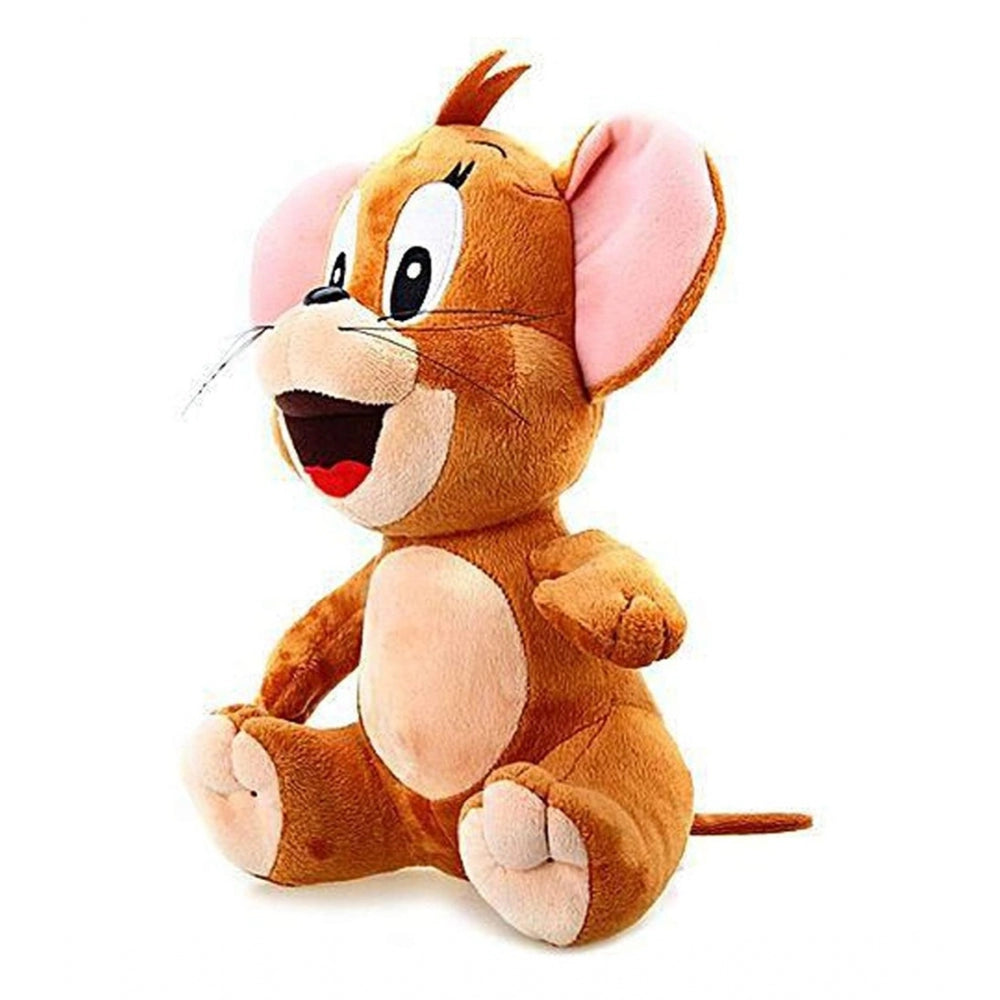 Clasymist Cartoon Character Mouse Animals Stuffed Plush Toy (Brown)