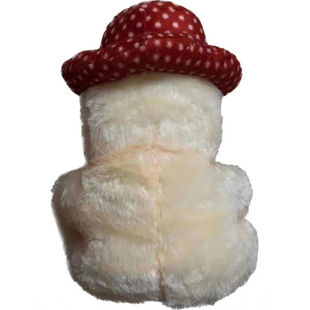 Clasymist Cap Teddy Bear with Heart (Cream)