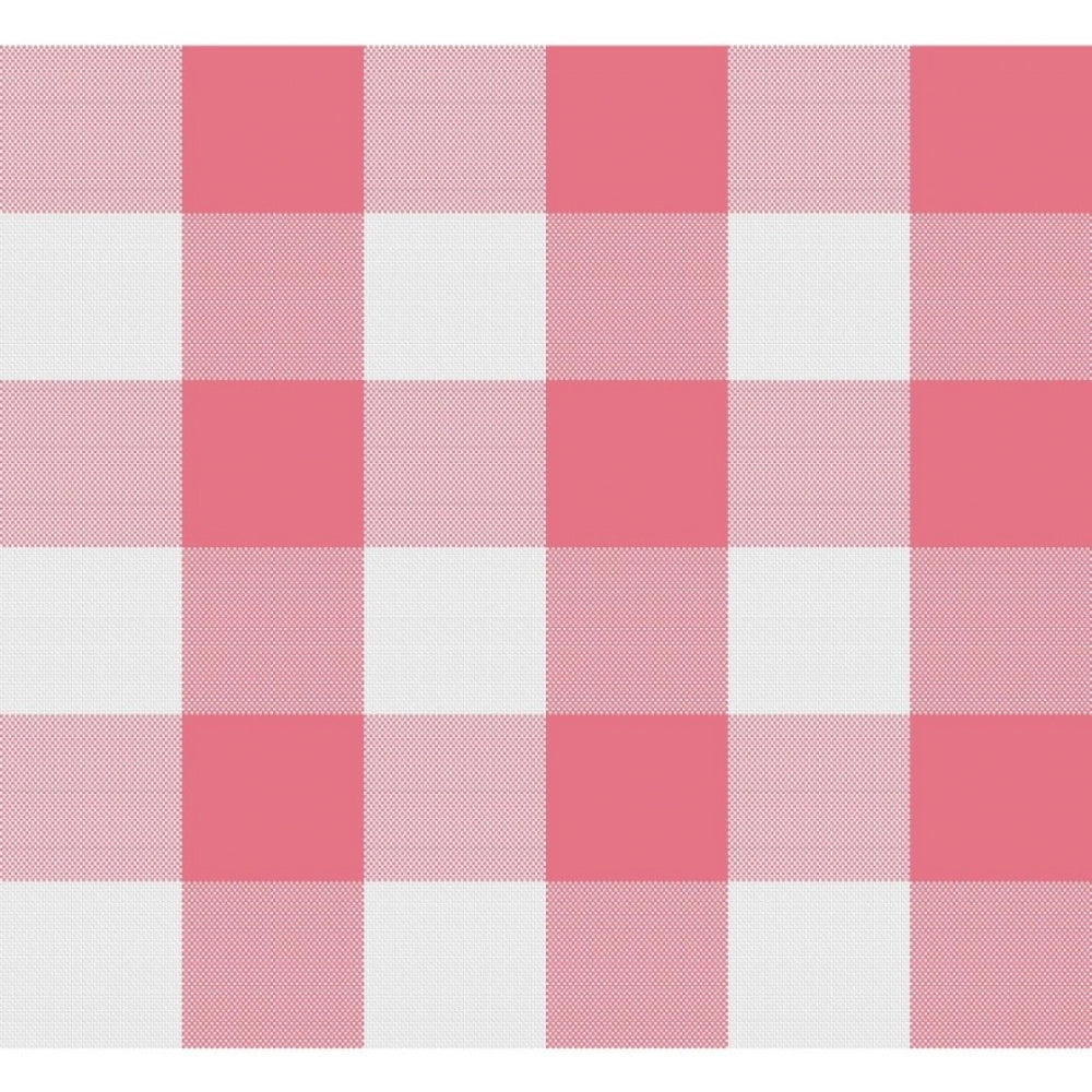 Clasymist Checked Cotton Checks Table Cloth (Pink)