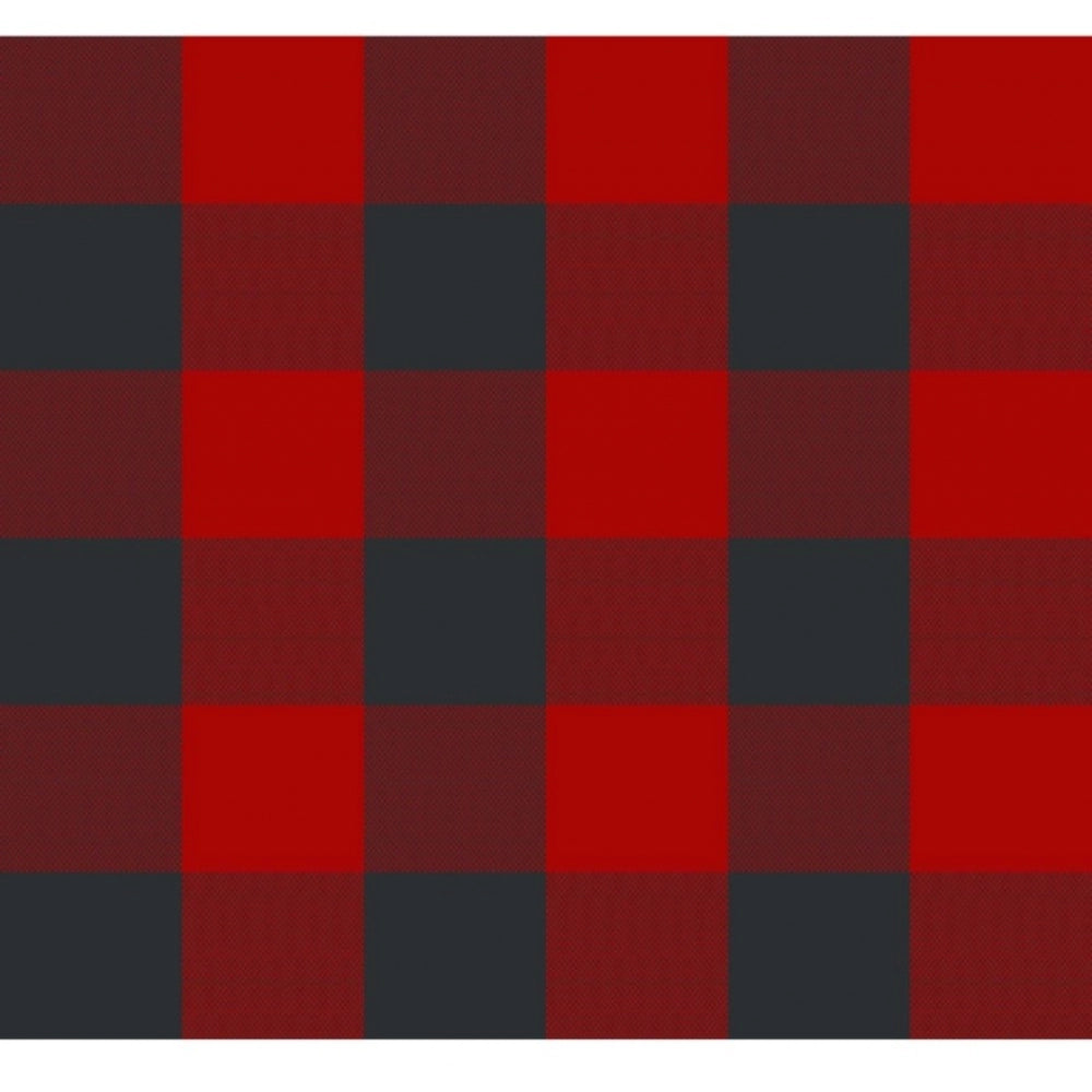 Clasymist Checked Cotton Checks Table Cloth (Red &amp; Black)