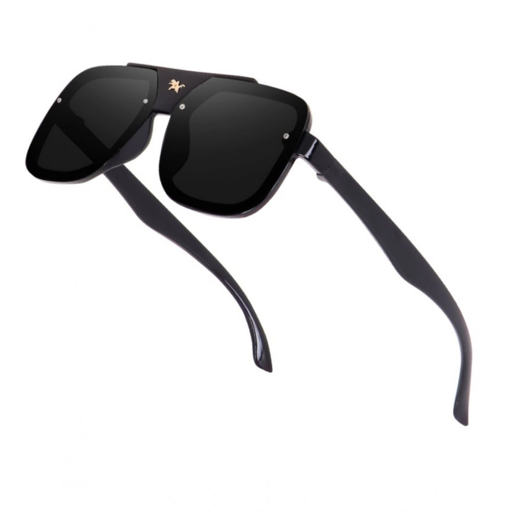 Clasymist Classic Unisex UV400 Protection Sunglasses (Black)