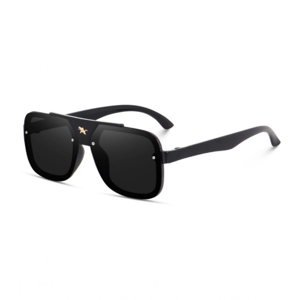 Clasymist Classic Unisex UV400 Protection Sunglasses (Black)