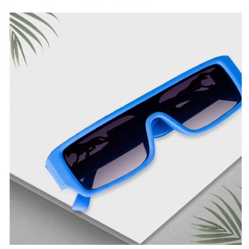 Clasymist Classic Unisex UV400 Protection Sunglasses (Blue)