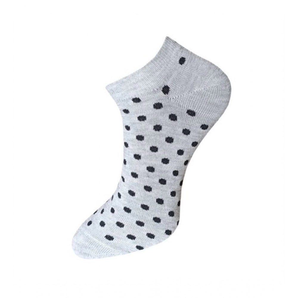 Clasymist 3_Pair Set Unisex Casual Cotton Printed Ankle Length Socks (Multicolor)