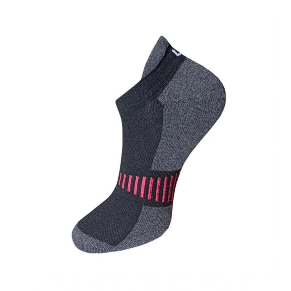 Clasymist 3_Pair Set Unisex Casual Cotton Striped Ankle Length Socks (Multicolor)