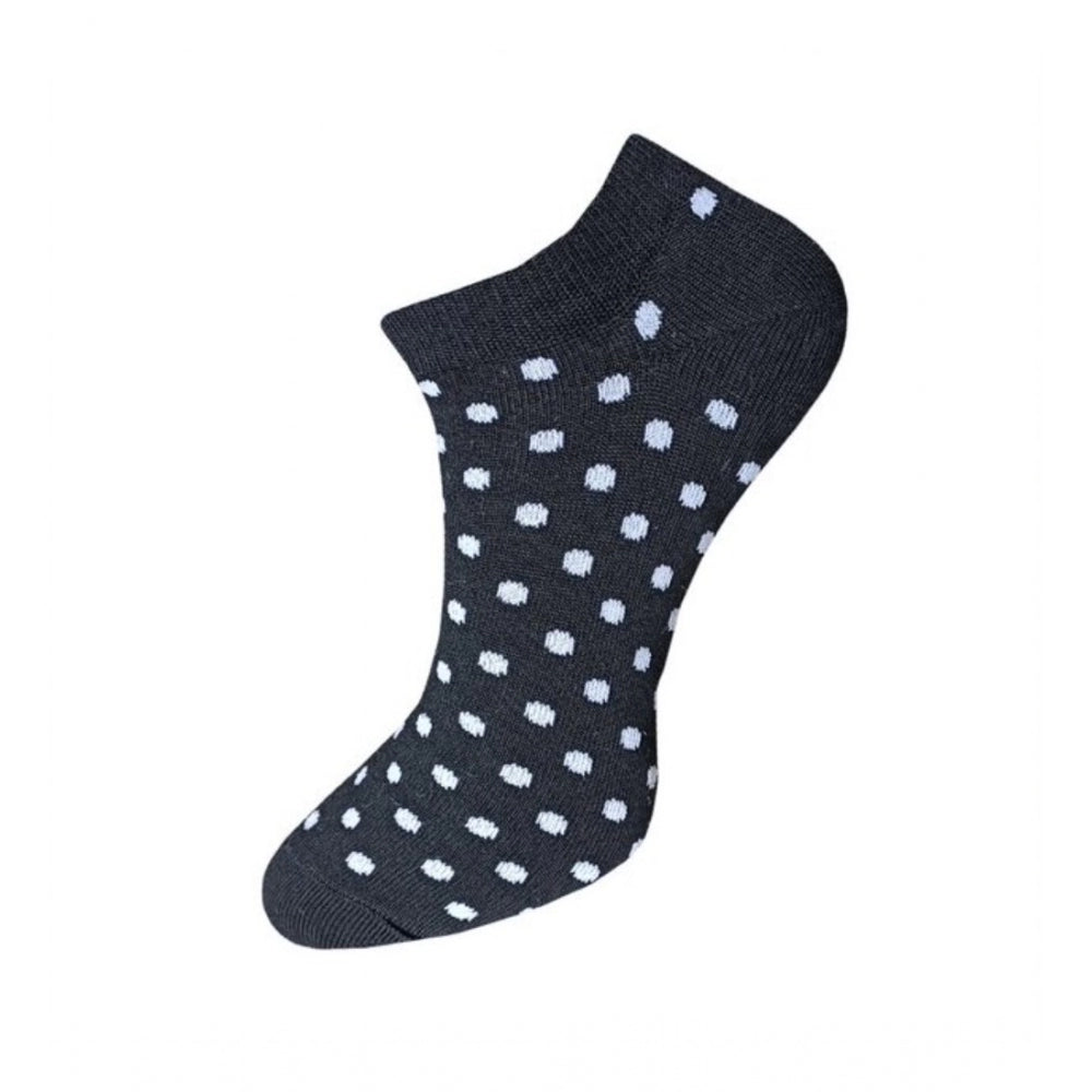 Clasymist 3_Pair Set Unisex Casual Cotton Printed Ankle Length Socks (Multicolor)