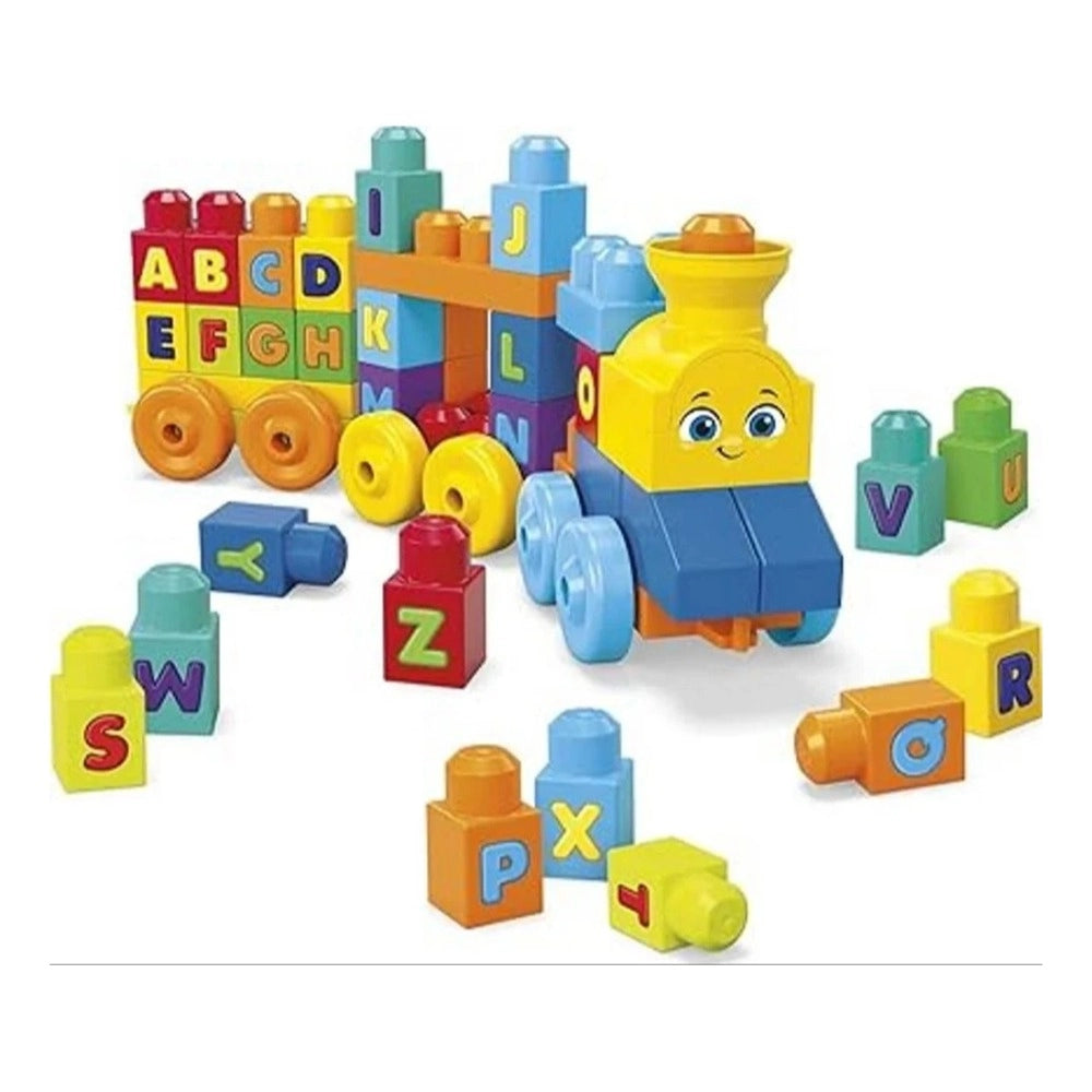 Clasymist 38_Pcs Set Jumbo Train Blocks | ‎Plastic | Educational Toys | 3+ Years