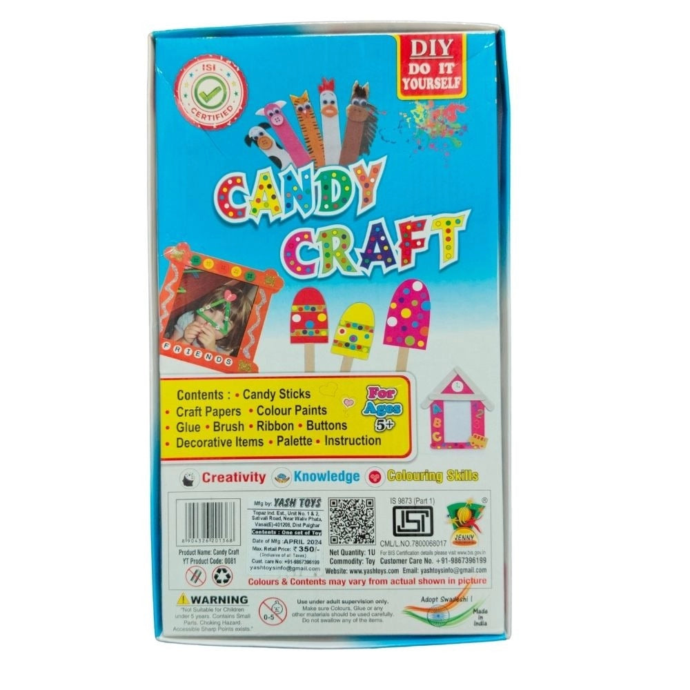 Clasymist Candy Craft |   Cardboard  |   Educational Toys| 5+ Years