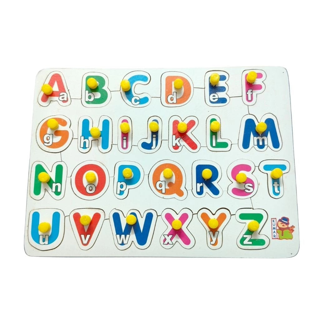 Clasymist Alphapet With small letter Wooden Puzzle |   Wooden  |   Educational Toys| 3+ Years