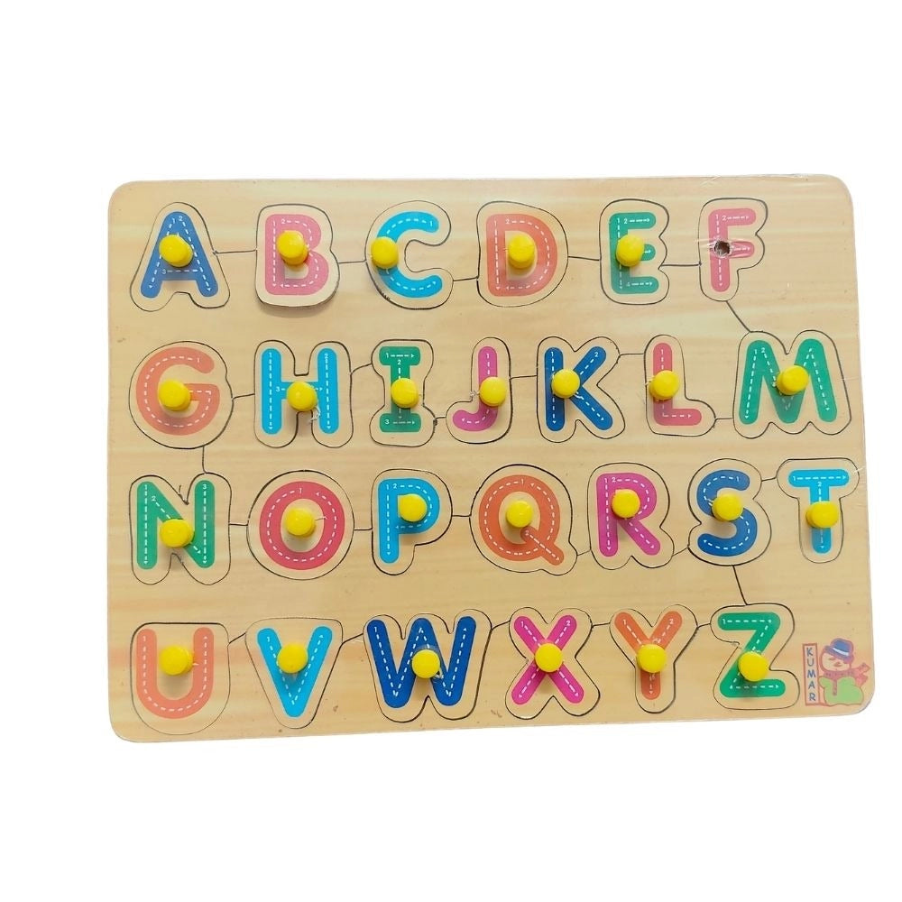 Clasymist Alphapet Wooden Puzzle |   Wooden  |   Educational Toys| 3+ Years