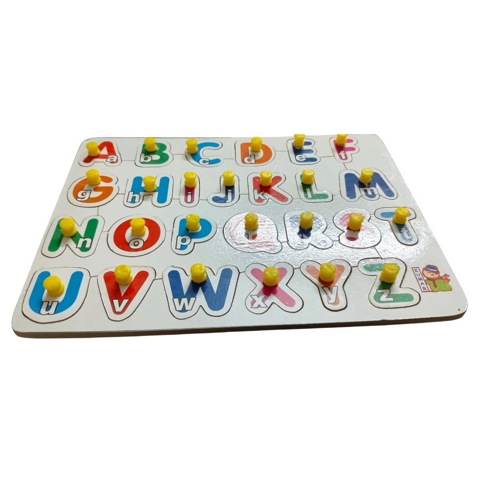 Clasymist Alphapet With small letter Wooden Puzzle |   Wooden  |   Educational Toys| 3+ Years