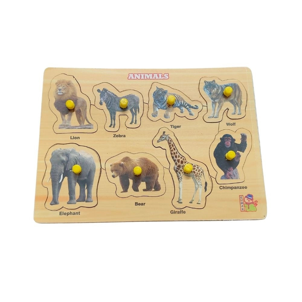 Clasymist Animal Wooden Puzzle |   Wooden  |   Educational Toys| 3+ Years