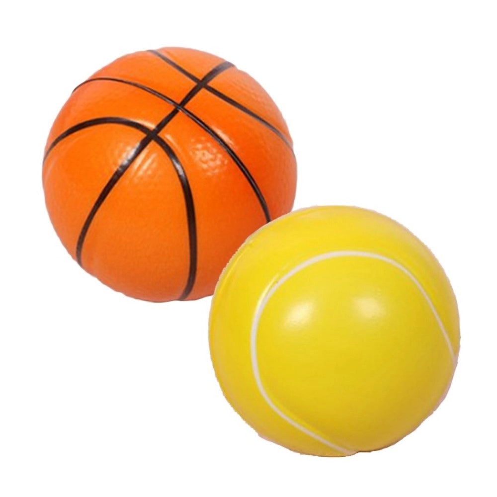 Clasymist 4_Pcs Ball Set Football + Basketball + Baseball + Tennis  | Rubber | Toys | 1+ Years